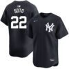 New York Yankees #22 Juan Soto Alternate Jersey